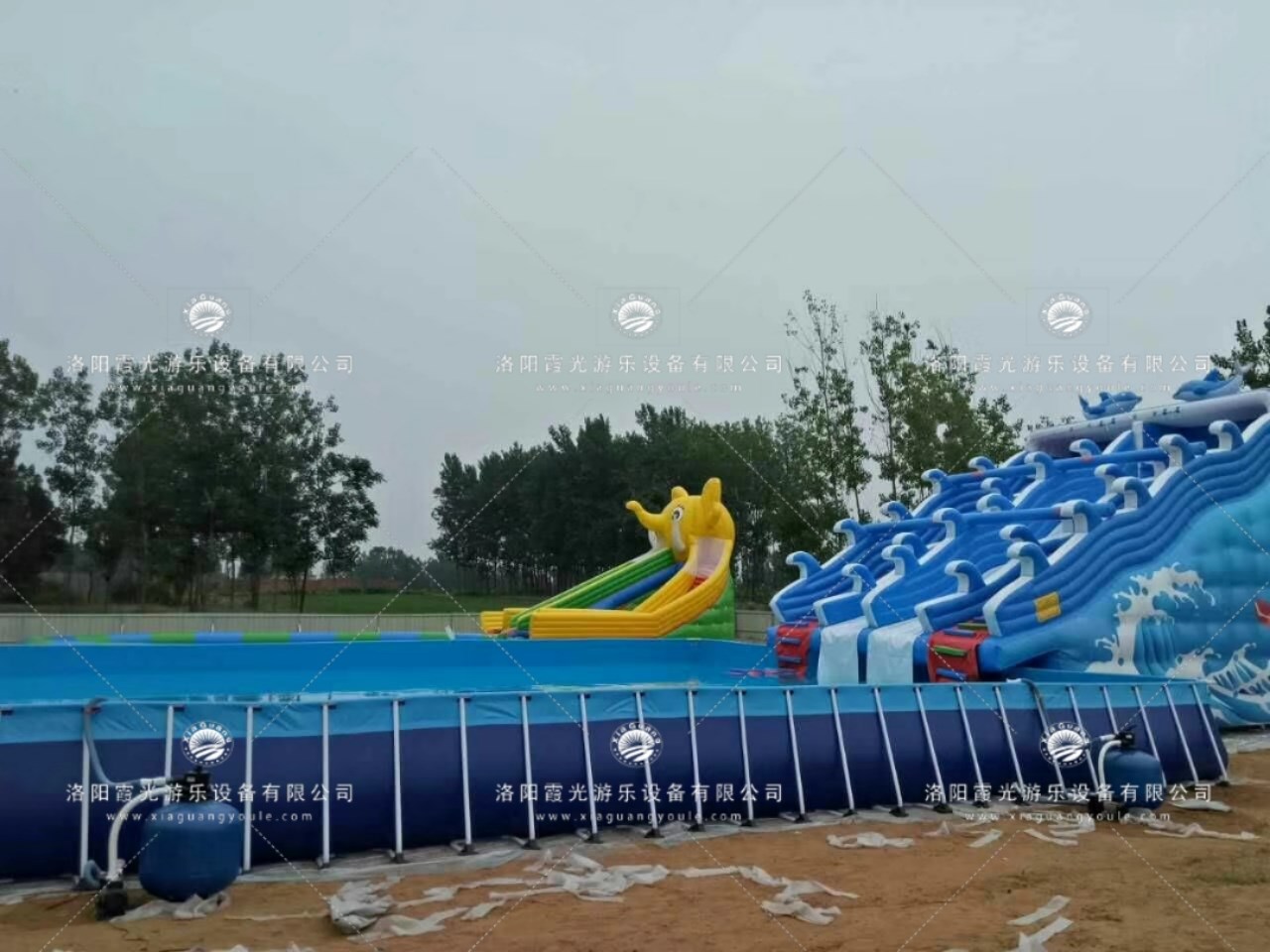 丰宁成人支架大型游泳池